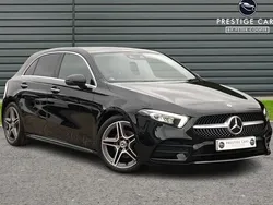 Black Used 2021 Mercedes A200 AMG Line Premium Hatchback | £18,297 (Fair price)