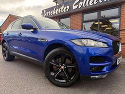 Blue Used 2018 Jaguar F-Pace Portfolio SUV | £22,995 (Fair price)