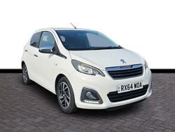 White Used 2014 Peugeot 108 Hatchback | £4,490 (Fair price)