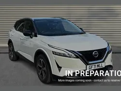 White Used 2021 Nissan Qashqai N-Connecta SUV | £19,760 (Fair price)