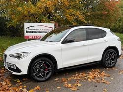 White Used 2019 Alfa Romeo Stelvio Ti SUV | £25,975