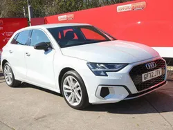 White Used 2022 Audi A3 Sport Hatchback | £19,995 (Good price)