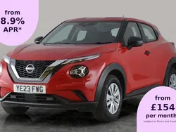 Red Used 2023 Nissan Juke Visia SUV | £12,673 (Super price)