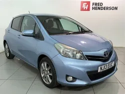 Blue Used 2013 Toyota Yaris SR Hatchback | £5,995 (Fair price)