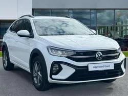 White Used 2024 VW Taigo R-line SUV | £22,956 (Fair price)