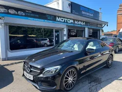 Black Used 2016 Mercedes C200 AMG Line Premium Coupe | £13,495 (Fair price)