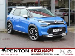 Blue Used 2022 Citroën C3 Aircross PureTech SUV | £17,790 (Fair price)