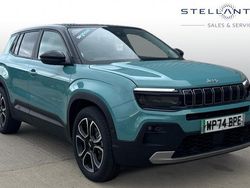 Used 2024 Jeep Avenger EV Summit SUV | £19,786 (Fair price)