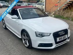 White Used 2013 Audi A5 Cabriolet S-Line Cabriolet | £8,750 (Fair price)
