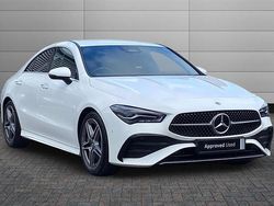 Polar white Used 2024 Mercedes CLA200 Executive Sedan | £27,495 (Fair price)
