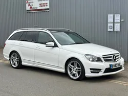 White Used 2012 Mercedes C220 AMG Estate | £4,500 (Expensive)
