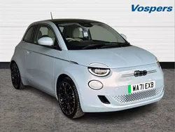 Blue Used 2021 Fiat 500e La Prima Hatchback | £15,545 (Fair price)