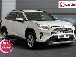 White Used 2020 Toyota RAV4 SUV | £25,188 (Fair price)