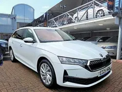 White New 2025 Skoda Octavia SE L Estate | £27,980 (A bit pricey)