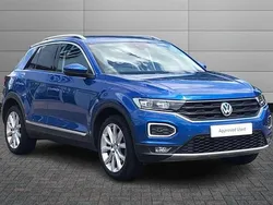 Blue Used 2018 VW T-Roc SEL SUV | £15,550 (Fair price)