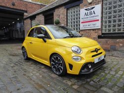Yellow Used 2019 Abarth 595 Competizione Cabriolet | £12,995 (Fair price)