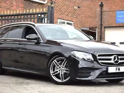 Black Used 2019 Mercedes E220 AMG line Estate | £18,750 (Good price)