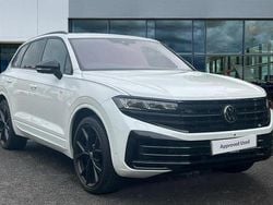 Pure white Used 2024 VW Touareg R SUV | £57,690 (Fair price)