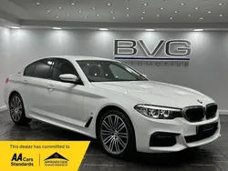 White Used 2018 BMW 530e M Sport Sedan | £13,994 (Fair price)