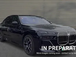 Black sapphire Used 2024 BMW i7 M Sport Sedan | £64,375 (A bit pricey)