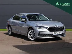 Pebble silver metallic Used 2024 Skoda Superb SE L Hatchback | £27,700 (A bit pricey)