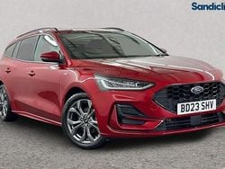 Red Used 2023 Ford Focus ST-Line Estate | £16,344 (Fair price)