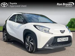 White Used 2023 Toyota Aygo Hatchback | £12,750 (Fair price)