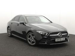 Black Used 2019 Mercedes A200 AMG line Sedan | £14,498 (Fair price)