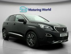 Black Used 2018 Peugeot 3008 Allure Hatchback | £9,900 (Fair price)