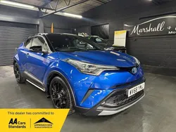 Blue Used 2018 Toyota C-HR SUV | £14,499 (Fair price)