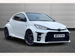 White Used 2021 Toyota Yaris Hatchback | £29,995 (Fair price)