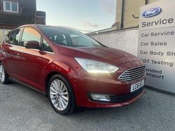 Red Used 2016 Ford C-MAX Titanium MPV | £7,895 (Fair price)