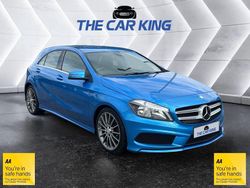 Blue Used 2015 Mercedes A200 AMG Hatchback | £9,780 (Fair price)