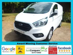 White Used 2023 Ford Transit Custom Limited Van | £18,250 (Fair price)