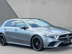 Mountain grey metallic Used 2022 Mercedes A200 AMG Line Premium Plus Hatchback | £28,019