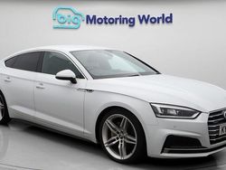 White Used 2019 Audi A5 Sportback S-Line Hatchback | £17,900 (Good price)
