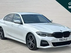 White Used 2021 BMW 330 M Sport Sedan | £31,611 (Expensive)