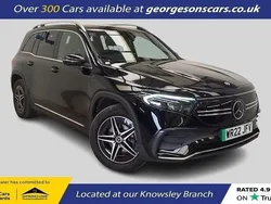 Black Used 2022 Mercedes EQB300 AMG line SUV | £24,500 (Fair price)