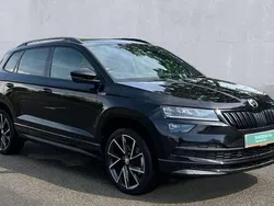 Black Used 2022 Skoda Karoq SportLine SUV | £21,350 (Fair price)