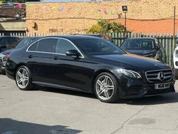 Black Used 2018 Mercedes E220 AMG line Sedan | £15,340 (Fair price)