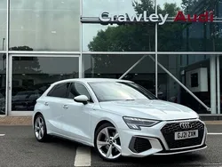 White Used 2021 Audi A3 Sportback S-Line Hatchback | £22,990 (Expensive)