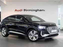 Black Used 2024 Audi Q4 Sportback e-tron S-Line SUV | £34,950
