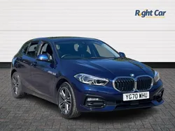 Blue Used 2020 BMW 118 Sport Line Hatchback | £15,999 (Fair price)