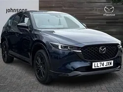 Blue Used 2024 Mazda CX-5 Homura-Line SUV | £26,625 (Fair price)