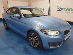 Blue Used 2018 BMW 218 Sport Line Coupe | £10,999 (Good price)