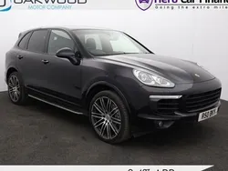 Black Used 2018 Porsche Cayenne Platinum Edition SUV | £23,535 (A bit pricey)