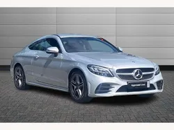 Silver Used 2019 Mercedes C200 AMG line Coupe | £17,550 (Good price)
