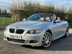 Silver Used 2008 BMW 320 Cabriolet M Sport Cabriolet | £2,495 (Super price)