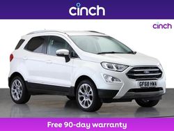 White Used 2018 Ford Ecosport Titanium SUV | £6,999 (Fair price)