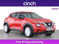 Red Used 2022 Nissan Juke Acenta SUV | £12,849 (Fair price)